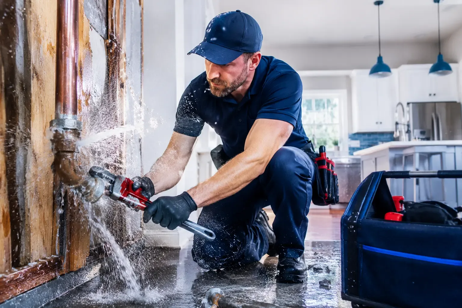 Local emergency pipe repair professionals in Jackson Center, OH